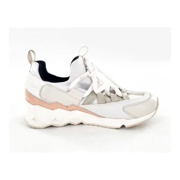 PIERRE HARDY Trek Comet Women's Sneakers White Beige